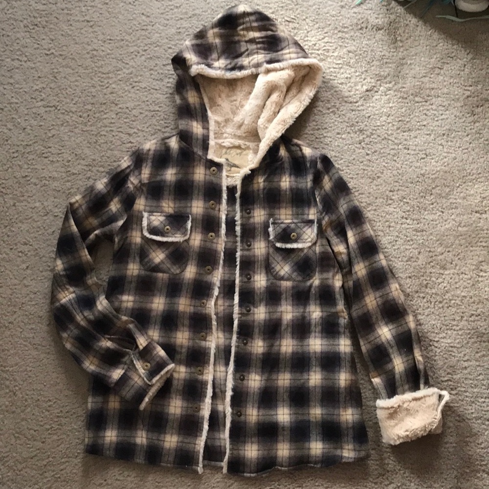 White Crow plaid jacket
